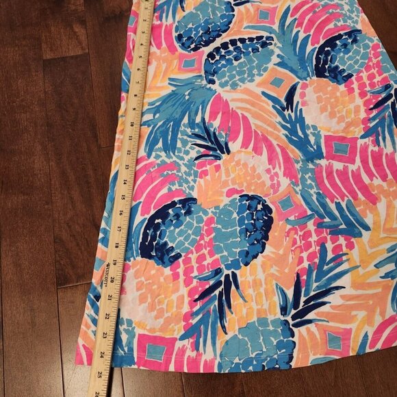 Lily Pulitzer women's pima cotton pineapple dress in size XS - Picture 7 of 7